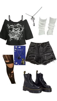 Cool Outfit Ideas, Cool Outfit, Swaggy Outfits, Grunge Goth, Fashion Diy, Really Cute Outfits, Dream Style, Style Streetwear