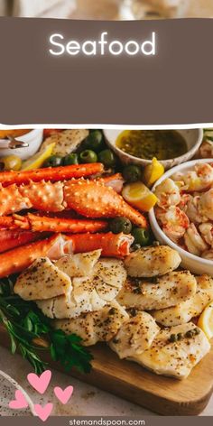 Seafood Seafood Platter Ideas, Christmas Seafood Dinner Menu Ideas, Mexican Seafood, Seafood Platter, Grilled Seafood, Pickled Veggies, Vegetable Seasoning, Most Popular Recipes