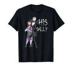 PRICES MAY VARY. Officially Licensed Disney Nightmare Before Christmas Apparel for Men, Women, Boys, and Girls - Jack Skellington Shirts; Sally Shirts; Zero Shirts 22DNNC00300A-001 Lightweight, Classic fit, Double-needle sleeve and bottom hem Disney Nightmare Before Christmas, Christmas Apparel, Christmas T Shirts, The Nightmare Before Christmas, The Nightmare, Couple T-shirt, Jack Skellington, Nightmare Before, Christmas Tshirts