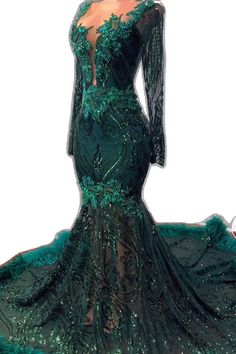 Emerald Green Prom Dress Long, Evening Dresses Modest, Emerald Green Prom Dresses, Green Prom Dresses Long, Feather Prom Dresses, Prom Dresses Long Sleeve, Green Prom Dress Long, Emerald Green Prom, Modest Evening Dresses