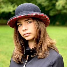 Mens Derby Hats, Classic British Style, Homburg Hat, Checkered Fabric, Tartan Skirt, Clockwork Orange, Bowler Hat, Derby Hat, Tartan Fabric