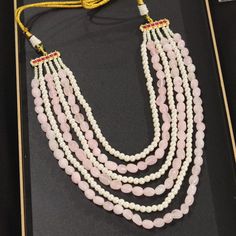 Very Gorgeous and elegant Beaded Mala for bride   Can be paired with number of outfits like Sherwani, indo western outfitsand kurta paayjama. Also be weared with Saree, lehenga, Kurtis, Denims.  Perfect to wear at weddings occasions. Highest quality and craftsmanship Please let me know if you have any questions Pink Temple Necklace For Wedding And Diwali, Beaded Kundan Necklace For Wedding In Temple Jewelry Style, Beaded Kundan Temple Jewelry Necklace For Wedding, Bollywood Beaded Necklaces With Stone Work For Wedding, Temple Jewelry Chandbali Beaded Necklace For Wedding, Wedding Beaded Necklaces With Stone Work For Diwali, Traditional Pink Pearl Necklace For Wedding, Wedding Beaded Necklace With Stone Work For Diwali, Wedding Temple Jewelry Kundan Necklace