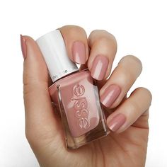 princess charming, essie gel couture longwear nail polish Essie Princess Charming, Essie Couture, Gel Manicure At Home, Nagellack Trends, Essie Gel Couture, Princess Charming, Pink Gel Nails, Gel Nails At Home, Gel Couture