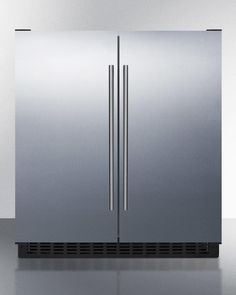 "Summit 30" Wide Built-In Refrigerator-Freezer - America Best Appliances Summit Refrigerator, Undercounter Refrigerator, Glass Refrigerator, Built In Refrigerator, Side By Side Refrigerator, Digital Thermostat, Stainless Steel Cabinets, Counter Depth, Compact Refrigerator