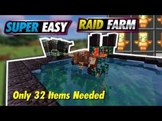 the super easy raid farm in minecraft