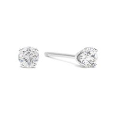 5 POINT TINY Diamond Stud Earrings in SOLID STERLING SILVER | SuperJeweler.com Starter Earrings, Small Diamond Stud Earrings, Round Diamond Stud Earrings, Meteorite Jewelry, Earring Hole, Diamond Earrings Studs Round, Earrings Ideas, Gem Jewelry, Diamond Jewel