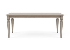 an image of a table with legs and a wooden top on a white background stock photo