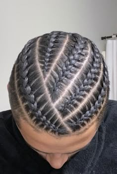 Braids With Shaved Sides Men, White Guy Braids Men Hairstyles, White Boy With Braids, Boys Haircuts Curly Hair, Hair Braid Patterns