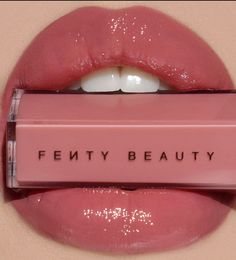 Fenty Beauty Makeup Aesthetic, Fenty Beauty Lip Gloss Aesthetic, Beauty Makeup Aesthetic, Fenty Beauty Lip Gloss, Lip Gloss Aesthetic, Gloss Aesthetic, Fenty Beauty Makeup, Alesha Dixon, Lip Tutorial