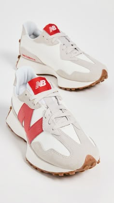 New Balance 327 Sneakers | Shopbop Aaliyah Outfits, Cute Running Shoes, Athleisure Style, Crystal Fashion, Fresh Shoes, Cute Sneakers, Athleisure Fashion, New Balance Women