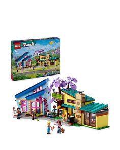 the lego friends house is in its box