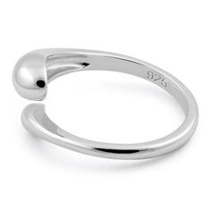 Top of ring height: 10.5mm

Band width: 2.4mm

Shank width: 2.1mm



Metal: 925 sterling silver

Plating: rhodium plated

Finish: high polish Sterling Silver Dome Ring With Open Band, Silver Open Ring With Shiny Finish, Midi Rings With Polished Finish And Open Band, White Gold Sterling Silver Midi Rings With Open Band, Open Band Midi Rings With Polished Finish For Promise, Open Band Midi Rings With Polished Finish, Silver Open Ring Midi Rings For Formal Occasions, Classic Sterling Silver Dome Ring With Open Band, Sterling Silver Open Ring With Shiny Finish