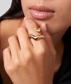 Hey Harper - the original waterproof jewelry brand Hey Harper, Pinky Rings, Rings Metal, Thumb Ring, Waterproof Jewelry, Jewelry Brand, Thumb Rings, Pinky Ring, Metal Rings