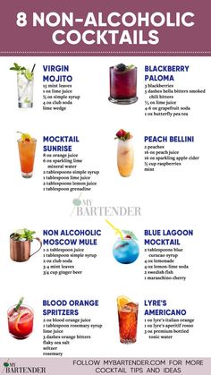 the 8 non - alcoholic cocktails you need to drink this summer info is here