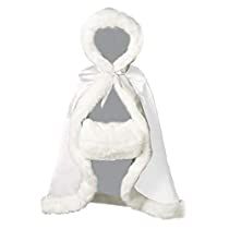 Check this out on Amazon Winter Wedding Bridesmaids, Girls Cape, Wedding Cloak, Girls Winter Dresses, Hand Muff, Capes For Kids, Girls Fur, Winter Wedding Flowers, Fur Cape