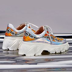 Calgary Sneakers – Ultra Seller Shoes Leather Sneakers For Summer Streetwear, Summer Leather Sneakers For Streetwear, Orange Sneakers For Streetwear In Summer, Orange Sneakers For Summer Streetwear, Kissimmee Florida, Summer Season, Calgary, Women's Sneakers, Cow Leather