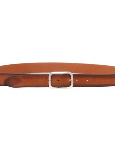 Brown mens belt in Claudio Orciani leather effect calfskin.Composition: 100% CALFSKIN Formal Leather Belt With Rectangular Buckle, Formal Brown Calf Leather Belt, Leather Rectangular Belt Buckles For Business, Rectangular Leather Belt Buckles For Business, Rectangular Leather Belt Buckle For Business, Leather Belt Buckles For Business With Rectangular Buckle, Formal Leather Belts And Suspenders With Self Belt, Masculine Leather Belt Buckles For Business, Business Leather Belt Buckles