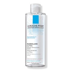 Find LA ROCHE-POSAY Micellar Cleansing Water Ultra And Makeup Remover on Editorialist. Micellar Cleansing Water Ultra and Makeup Remover - MCLLR CLNS WTR ULT AND MKUP RMVR 13.5OZBenefitsOne-step micellar water, face cleanser and makeup remover for sensitive skinRemoves 99% of long-wear foundationGentle no-rinse micellar water face cleanser formula with a mild, refreshing scentCan be used on the face, eyes and lipsFormulated with molecules called micelles that trap dirt, oil, makeup and pollution so impurities can be easily wiped awayFeatures a cleansing agent called Poloxamer that is so gentle it can be found in contact lens solutionHydrates the skin with glycerinSoothes sensitive skin and provides antioxidant benefits with mineral-rich La-Roche Posay Thermal Spring WaterSuitable for sensi Cerave Moisturizer, Non Comedogenic Oils, Contact Lens Solution, Micellar Cleansing Water, Cleansing Water, Thermal Spring, Skin Care Cleanser, Water Cleanse, Micellar Water