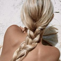 Sun-kissed braid ✨ #Inspo Long Blonde, Long Blonde Hair, Dream Hair, Tan Lines, Beach Girl, Summer Aesthetic, Hair Goals