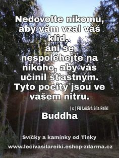 an image with the words buddha on it in front of some trees and grass,