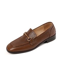 These loafers are designed in a timeless, minimal silhouette, so you'll be sure to wear them often. Made from soft leather, soft bottom that ensure all-day comfort. Wear yours with tailoring and denim alike. Color: Coffee/BlackMaterial: CowhideLining: Genuine LeatherInsole: CowhideSole: RubberHeels: 3Cm/1.18"Weight: 0.22kg Each Shoes Production Time: About 5-7 days (Any exceptional case will email you, Please pay attention to your email left) Shipping Time: Free Shipping To most locations, deliv Brown Plain Toe Loafers For Office, Slip-on Leather Shoes With Plain Toe For Office, Office Slip-on Leather Shoes With Plain Toe, Brown Plain Toe Moccasins For Work, Brown Leather Lined Loafers For Work, Timeless Leather Slip-ons For Work, Brown Leather Loafers For Business, Timeless Moc Toe Leather Shoes For Office, Timeless Slip-on Dress Shoes For Office