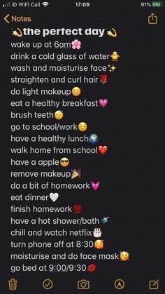 Morning Routine For Teens, School Morning, My Daily Routine, Self Care Bullet Journal