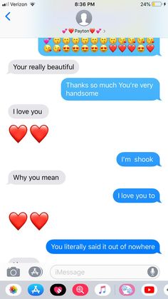 two texts that are being used to describe what they're talking to each other