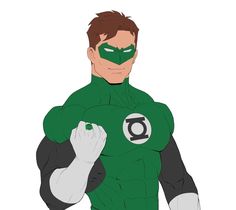 the green lantern from dc comics