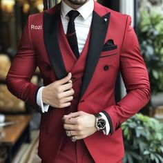 >You are Welcome To Our Shop. We Are Specialist of Men's Suits, Velvet Suits, Linen Suits, Tweed Winter Suits, Wedding Suits, Suits For Grooms And Suits For Groomsmen.  Men Suits Designer Tuxedo Green and Black 3 Piece Slim Fit Elegant Formal Fashion Suits Groom Wedding Suits Stylish Suits Bespoke For Men > Introduce our Latest Range of Man Suit, Complete 3 Piece And 2 Piece Suits Designed in India Hand Crafted By Master Tailors, Straight From Factory to Your Door. Fabric - Premium Terry Rayon F Men 3 Piece Suits, 3 Piece Suit Wedding, Designer Tuxedo, Suit 3 Piece, Suits Groom, Men's Business Suits, Winter Suits, Suits Wedding, Man Suit