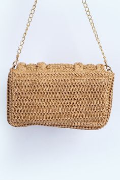 Comes with an chain strap Summer Rectangular Clutch With Chain Strap, Rectangular Box Bag With Chain Strap For Travel, Summer Rectangular Bags With Chain Strap, Summer Rectangular Bag With Chain Strap, Beach Shoulder Bag With Chain Strap, Rectangular Flap Bag With Chain Strap For Travel, Chic Tote Flap Bag With Chain Strap, Beige Rectangular Shoulder Bag With Chain Strap, Travel Rectangular Flap Bag With Chain Strap