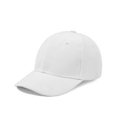 PRICES MAY VARY. 100% Cotton Pull-On closure Hand Wash Only White Curved Brim Baseball Cap For Winter, White Winter Baseball Cap With Curved Brim, Classic Solid Baseball Cap, Classic Solid Color Baseball Cap, Classic Cap Hat, White Winter Flat Bill Hat, White Flat Bill Winter Hats, White Flat Bill Hat For Winter, Adjustable Solid Everyday Hats