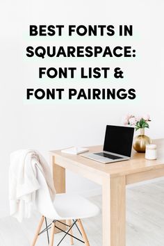 Picking a font can be stressful. The good news is that you can skip all this stress because Squarespace has some amazing built-in fonts that you get to use for free on your website. I’m sharing my favourite 20 free fonts and their pairings that I’ve curated through building dozens of Squarespace websites for clients. #fontsfordesigners #websitedevelopment #websitetips