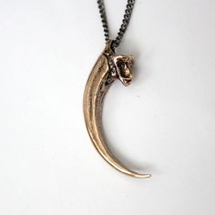 Eagle Talon Necklace  Bronze Pendant by mrd74 on Etsy, $50.00 Copper Chain Jewelry Gift, Antique Electroformed Pendant Necklace, Gold Chain Necklace In Copper, Bronze Pendant Necklace With Lobster Clasp, Bronze Chain Necklace For Gift, Eagle Talon, Eagle Claw, Bronze Pendant, Shiny Things