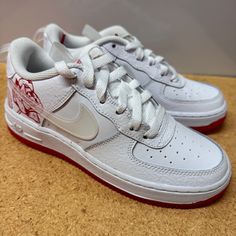 Brand New With Box Nike Red, Kids Nike, Shoes Nike, Air Force 1, Kids Shoes, Air Force, Nike Shoes, Kids Shop, Red White