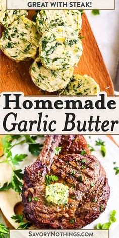 the best ever garlic herb butter