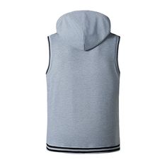 Style: Fashion Collar: Hooded Sleeve Length: Sleeveless Material: Polyester,Polyurethane Fabric Stretch: Slight Stretch Season: Spring,Summer Package Contents: 1 x T-shirt Hooded Athleisure Vest For Sports, Athleisure Hooded Sports Vest, Casual Sleeveless Hoodie For Workout, Casual Sleeveless Activewear For Outdoor, Casual Sleeveless Outdoor Activewear, Sleeveless Athleisure Top With Drawstring Hood, Hooded Sports Vest, Sleeveless Sportswear For Outdoor Activities, Sleeveless Sportswear Activewear For Outdoor