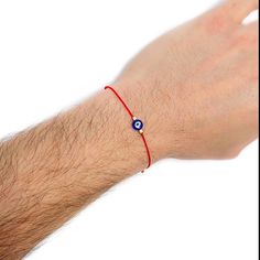 "🧿 SUMMER SALE 2021 🧿 You are looking at the trendy Red String Navy Blue Glass Evil Eye Adjustable Bracelet. Video Tutorial: https://youtu.be/LFSR8Q2q2x4 The History of the Evil Eye: The evil eye is one of the strongest and most powerful ancient symbols in the world. It dates back as early as 5000 BC in Mesopotamia and has roots in Christian, Jewish, Muslim, Buddhist, and Hindu cultures. The evil eye's roots run deep, worn daily in antiquity and today, and for good reason. The Power and Symbol Adjustable Red Charm Bracelet, Adjustable Red Round Charm Bracelet, Adjustable Round Red Charm Bracelet, Adjustable Red Bracelets With Evil Eye, Red Bracelet Jewelry For Gifts, Red Bracelet Jewelry Gift, Red Resizable Bracelets As Gift, Red Resizable Bracelets Perfect For Gifts, Gift Red Resizable Bracelets