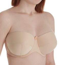 Panache Evie Strapless Bra 5320 - Panache Bras Strapless Fitted Bra With Removable Straps, Elegant Full Coverage Bra With Removable Straps, Fitted Strapless Bra With Removable Straps, Strapless Bra With Padded Cups, Fitted Strapless Nursing Bra With Removable Pads, Panache Bras, Strapless Bra, Brand New, Bra