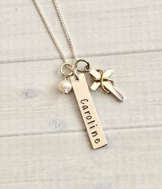 1st Communion Necklace, Confirmation Necklace, Confirmation Sponsor Gift, 1st Communion Jewelry, Cro Confirmation Sponsor Gifts, Confirmation Sponsor, Confirmation Necklace, Confirmation Jewelry, God Daughter, 1st Communion, Infinity Sign, Infinity Necklace, Special Girl