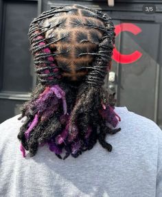 Colored Dreads, Mens Twists Hairstyles, Hair Twists Black, Boy Braids Hairstyles, Dyed Hair Men, Cute Natural Hairstyles