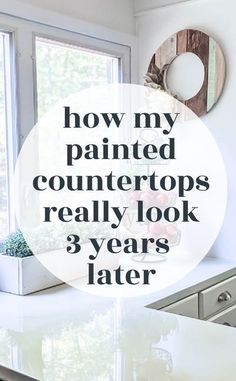 Painted Laminate Countertops