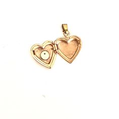 14k gold vintage heart locket with starburst diamond 12mm X 20 mm with jump ring Antique Heart Locket Necklace With Vintage Charm, Vintage Gold Heart Locket, Brass Heart Pendant Locket Necklace With Vintage Charm, Antique Heart-shaped Locket Necklace With Vintage Charm, Heart-shaped Vintage Locket Necklace For Memorials, Heart Pocket, Vintage Heart, Heart Locket, Evil Eye Charm