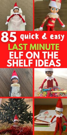 quick elf on the shelf ideas Elf Shelf Arrival, Simple Elf On The Shelf, Thanksgiving Aesthetic