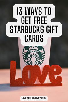 Craving free Starbucks in 2025? ☕ Discover 13 ways to earn free Starbucks gift cards, from rewards apps and cashback programs to surveys and referral bonuses. Start sipping for free today! #FreeStarbucksGiftCards #EarnRewards #CoffeeLovers Free Starbucks Gift Card, Target Gift Cards, Target Gifts, Starbucks Gift Card, Starbucks Gift