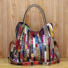 Category:Shoulder Bag,Handbag; Embellishment:Tassel; Season:Fall; Gender:Women's; Occasion:Daily; Material:Cowhide,Leather; Width:10; Height:39; Coat Bust:44; Pattern:Vintage; Listing Date:10/14/2016; 2024 Trends:Work Bag,Handbags,Retro; Base Categories:Handbags,Handbags, Wallets Cases,Apparel Accessories; Special selected products:hot; Length:44 Bohemian Leather Bag, Colorful Purse, Snake Bag, Retro Handbags, Colorful Handbags, Palau, Genuine Leather Handbag, Genuine Leather Bags, Zimbabwe