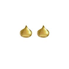 Pre-Columbian Tairona Water Drop Stud Post Back Earrings Gold Teardrop Pearl Drop Clip-on Earrings, Gold Drop Earrings Gift Set, Gold Drop Earrings As Gift With Matching Set, Yellow Gold Teardrop Clip-on Earrings For Gifts, Gold Pear-shaped Earrings For Pierced Ears, Gold Teardrop Clip-on Earrings Gift, Gold Plated Teardrop Clip-on Earrings, Gold Teardrop Pearl Drop Earrings, Gold Teardrop Plug Earrings