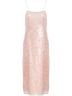 Party Dress Pink, Adam Lippes, Red Carpet Ready, Pink Sequin, Dress Pink, Cocktail Dress Party, Fashion Ideas, Mid Length, Pink Dress