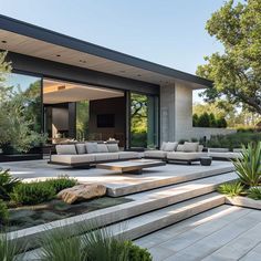 21+ Front Patio Ideas That Make Every Day Feel Like a Staycation • 333+ Art Images Front Patio Ideas, Mcm Patio, Denmark House, Beach Dream House, Inspiring Lifestyle, Interior Design Classes, Outdoor Lounge Area, Courtyard Gardens Design