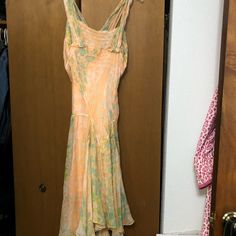 Max Studio Brand Dress. Very Sheer And Light But Lined. Never Used. Around 42 Long, 15 Under Arm, Some Stretch. Handkerchief Hem Brand Dress, Max Studio Dress, Handkerchief Hem, Max Studio, Dress Brands, Colorful Dresses, Size 4, Womens Dresses, Dresses