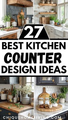 the best kitchen counter design ideas